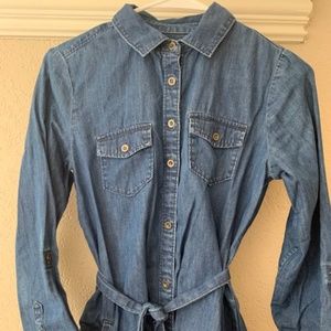 Banana Republic Denim Shirt Dress
